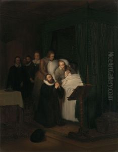 Het sterfbed van Hugo de Groot Het sterfbed van Hugo de Groot