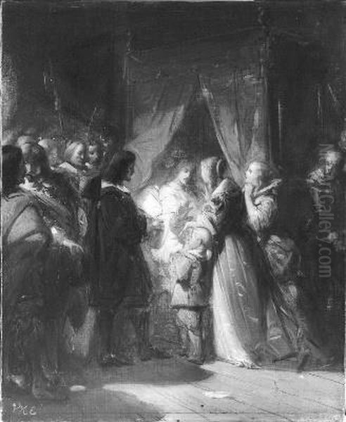 Anno 1672. Cornelis de Witt wordt tot herroeping van de Akte van Seclusie gedwongen - view 1