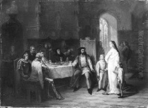 Anno 1343. Eleonora van Engeland voorspelt Reinoud van Gelre de rampen van zijn huis Anno 1343. Eleonora van Engeland voorspelt Reinoud van Gelre de rampen van zijn huis