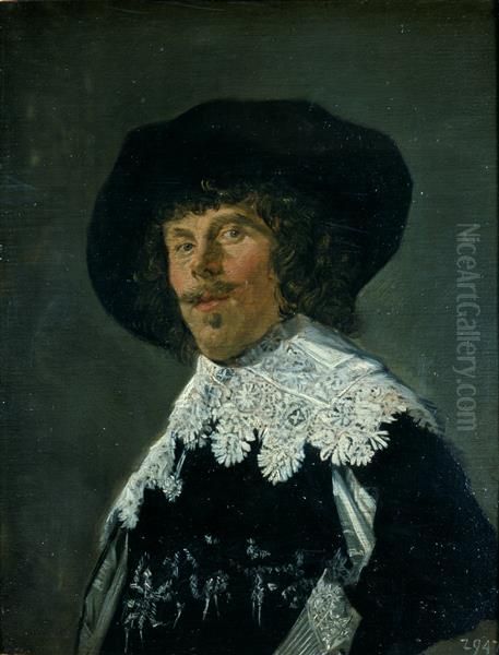 Portrait of a man in a Black Jacket - view 1