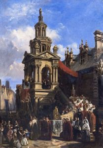 The Procession of the GargoyleFrancais:La Procession de la GargouilleItaliano:La processione della Gargolla