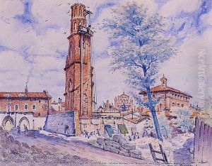 Le vieux Toulouse. La tour des Cordeliers