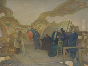 L'Atelier de Paul Pujol a la salle des Illustres by Georges Castex