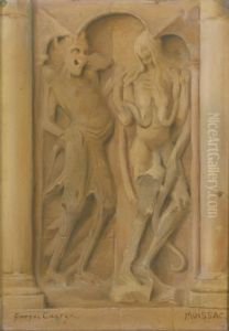 Bas-relief de Moissac by Georges Castex