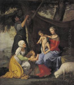 Repos de la sainte famille by Jacques Stella