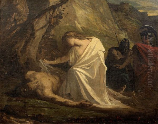 Antigone au chevet de Polynice - view 1