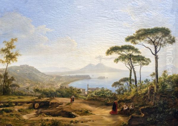 Naples, view of PosillipoFrancais:Naples, vue du PausilippeItaliano:Napoli, vista su Posillipo - view 1