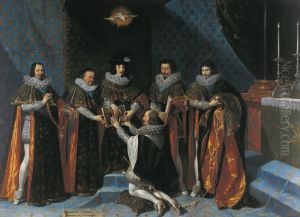 Reception d'Henri d'Orleans Duc de Longueville by Philippe de Champaigne