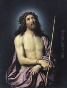 Le Christ au roseau by Pierre Mignard I