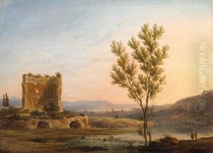 Vue des environs de Rome by Pierre-Henri de Valenciennes