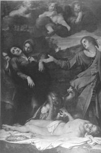 Lamentation by Annibale Carracci