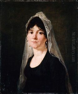 Portrait de Madame Peccot by Francois Sablet