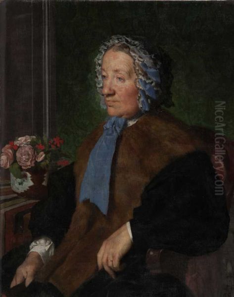 Portrait de la mere du peintre - view 1