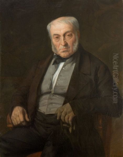 Portrait du pere du peintre - view 1