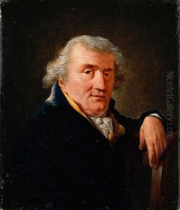 Portrait de Pierre-Rene Cacault, peintre, frere du senateur Portrait de Pierre-Rene Cacault, peintre, frere du senateur