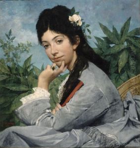 Portrait de Mademoiselle Stephanie Brousset Portrait de Mademoiselle Stephanie Brousset