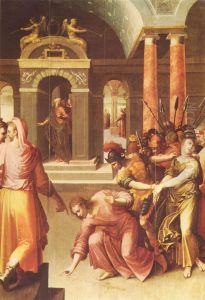 Christ and the woman taken in adultery Christ and the woman taken in adultery