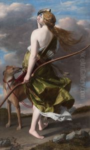Diana the Huntress by Orazio Gentileschi