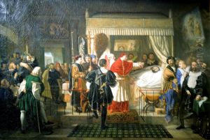 Honneurs rendus a Raphael apres sa mort. by Pierre-Nolasque Bergeret