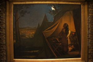 La Nuit avant Nasebymusee des beaux-arts de Lyon dans le cadre de l'exposition L'invention du Passe. Histoires de coeur et d'epee 1802-1850.