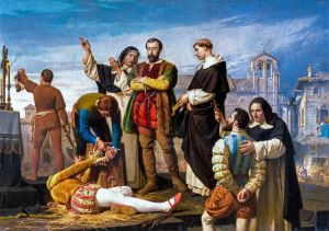 Ejecucion de los comuneros de Castilla (detalle) Ejecucion de los comuneros de Castilla (detalle)