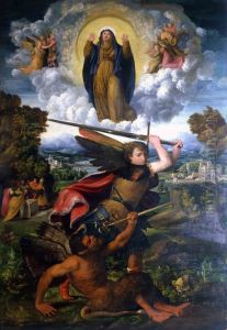 San Michele e il diavolo