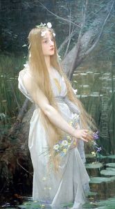 Ophelie by Jules Lefebvre