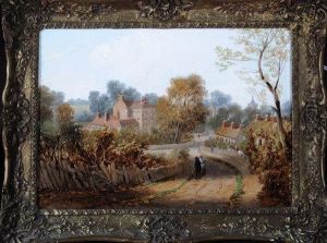 St. Mary's Church And Rectory, Morpeth by John Wilson Carmichael