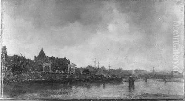 Prins Hendrikkade met de Schreierstoren - view 1