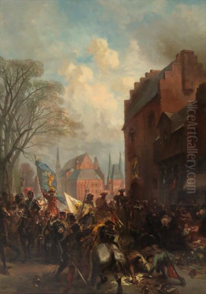 Anno 1528. Maarten van Rossum plundert Den Haag - view 1
