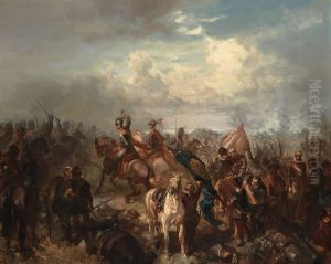 Anno 1600. De slag bij Nieuwpoort by Charles Rochussen