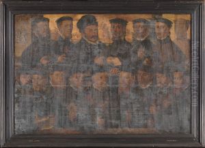 Schutters van Rot B (Kloveniersdoelen) by Dirck Jacobsz.