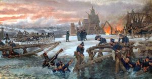 The Crossing of the River Berizina - 1812.