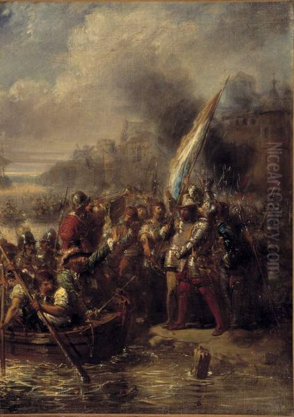 Anno 1572. De inneming van Den Briel - view 1