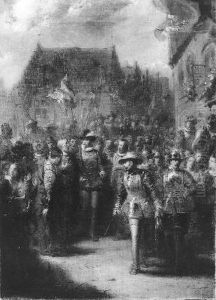 Anno 1572. Willem van Oranje in Enkhuizen by Johannes Hinderikus Egenberger