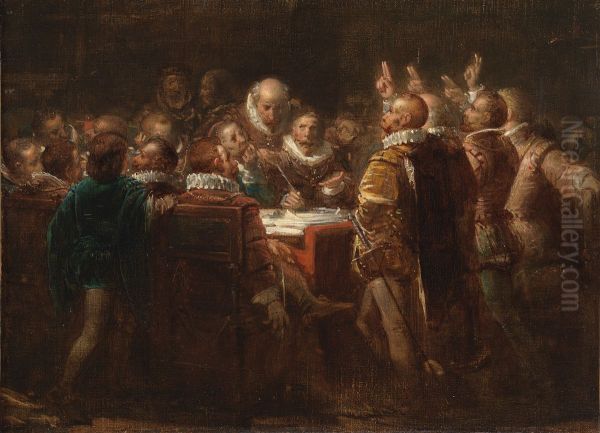 Anno 1581. De afzwering van Filips II - view 1