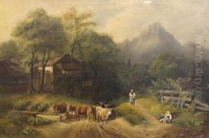 Cattle Grazing by Stewart Carmichael