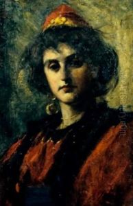 Portrait D'une Jeune Orientale