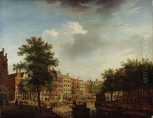 De Herengracht op de hoek van de Leidsegracht De Herengracht op de hoek van de Leidsegracht