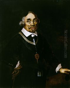 Maarten Harpertszoon Tromp (1598-1653) by Jan Lievens