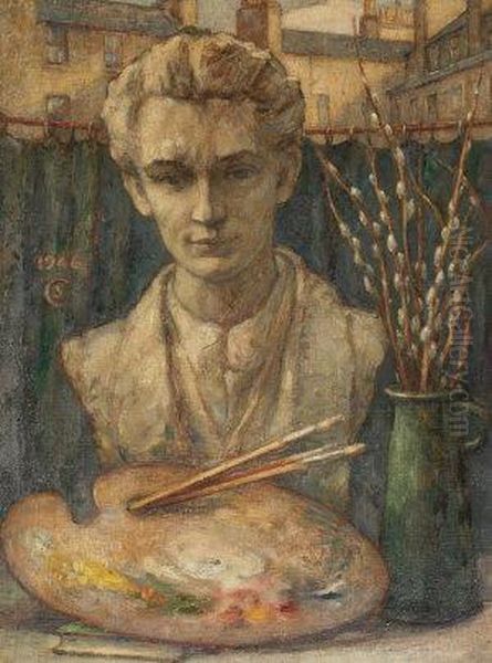 Study Still Life Of The Artist - view 1