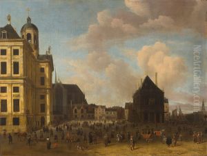 De Dam by Abraham Storck