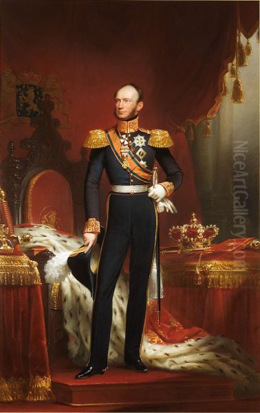 Portrait of King Willem II (1792-1849) - view 1