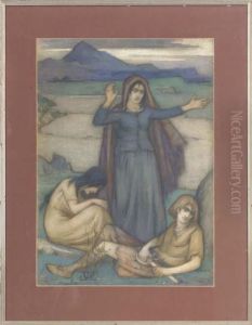 Figures In A Landscape by Stewart Carmichael