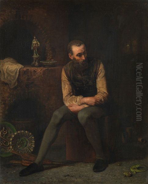 Bernard Palissy In His Workshop - view 1