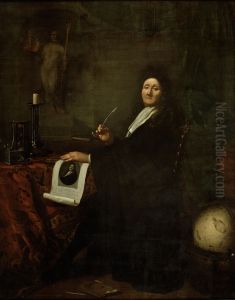Self-portrait by Ludolf Bakhuizen