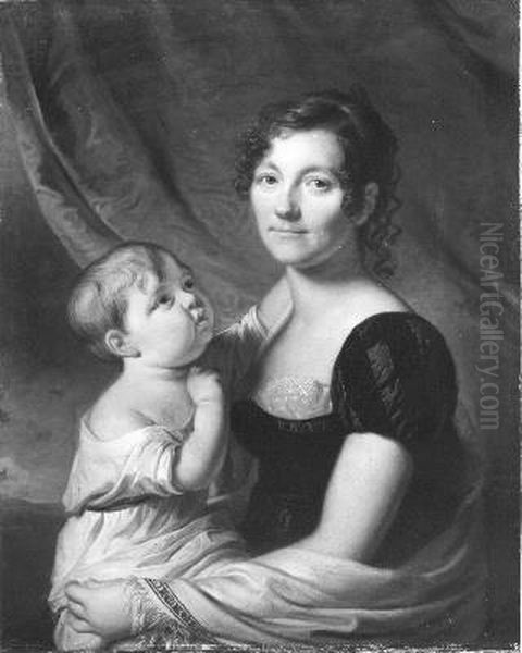 Mevrouw Elisabeth M. van Hoorn-Smissaert (1777-1852) (echtgenote van P.Th. van Hoorn) - view 1