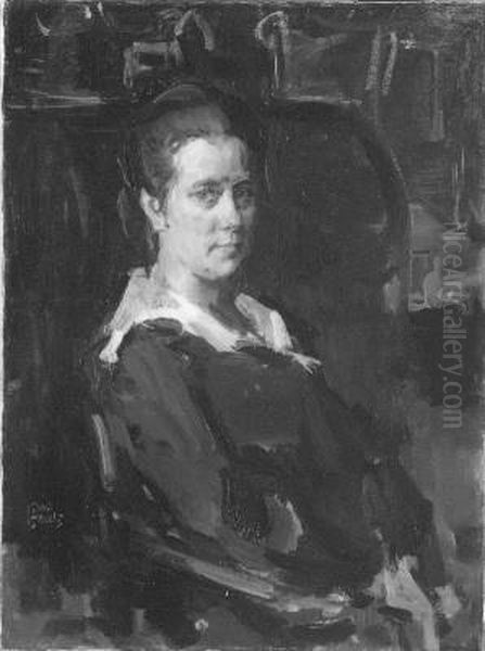 Portrait of ms. A.C.G. Glerum-Rincker - view 1