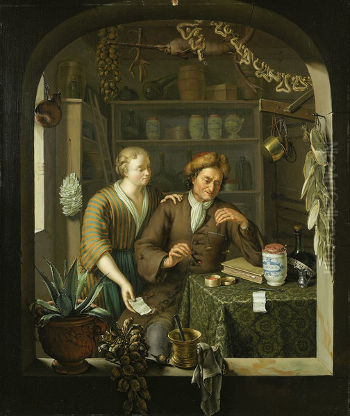 De apotheker-An Apothecary's Shop - view 1