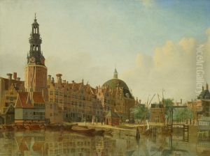 Haringpakkerstoren viewed from the IJ